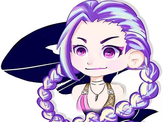 暴走萝莉·金克丝~~临摹