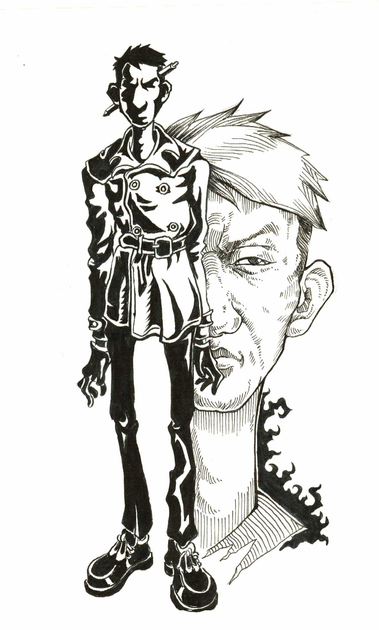 瘦长鬼影_威廉旺卡先生-站酷zcool