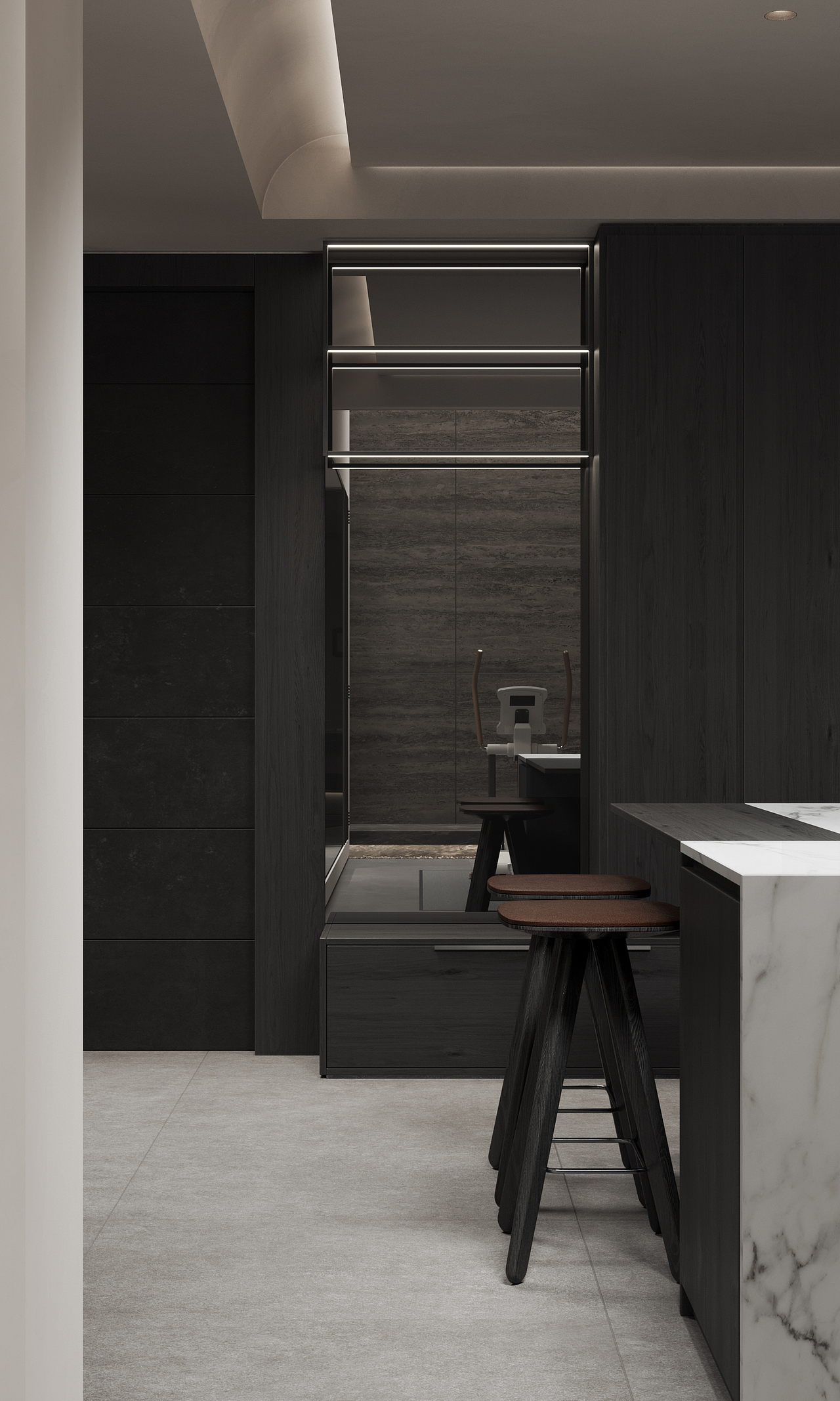 纳境视觉----现代简约别墅全套,这设计是真喜欢。