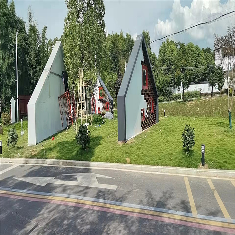 梅州不锈钢廊架 园林不锈钢景观众钰来图定制