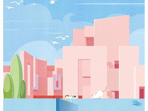 扁平風(fēng)色彩練習(xí)（個(gè)人主頁-ZNDY2NDA2NTY=） - 創(chuàng)作習(xí)作 - 站酷設(shè)計(jì)師木易S_T原創(chuàng)素材 - 站酷ZCOOL