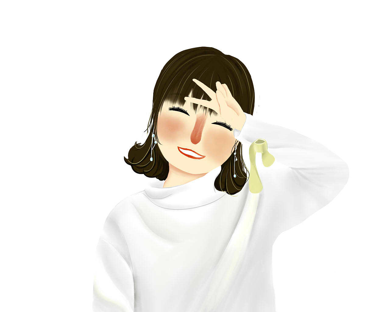 小小头像|插画|创作习作|阿小啊 - 原创作品 - 站酷 (zcool)