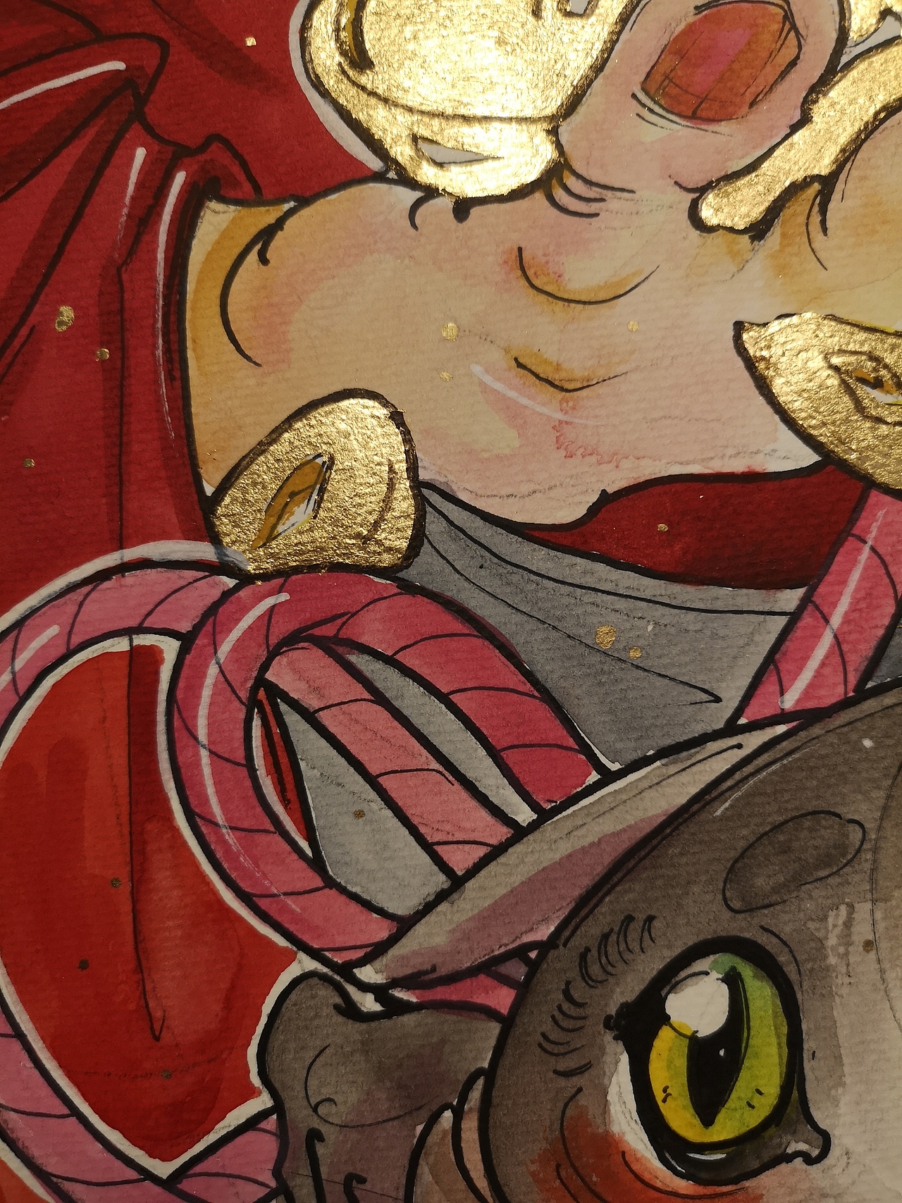 新年賀歲（圖ZMTQyMDgwODg0） - 繪畫 - 站酷設(shè)計師函工夏木原創(chuàng)素材 - 站酷ZCOOL