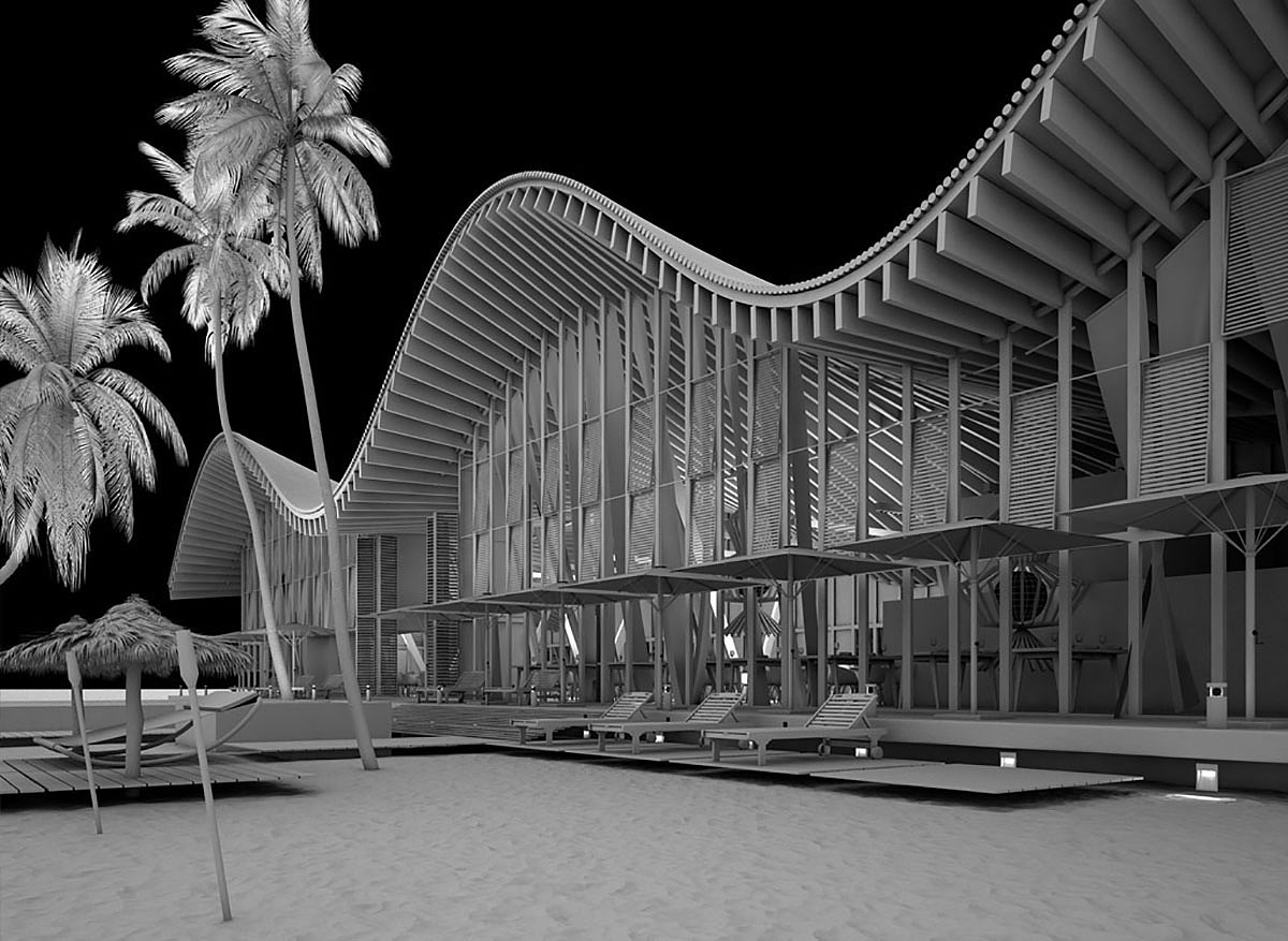 ZINGVR全球优秀建筑设计:马尔代夫概念度假区