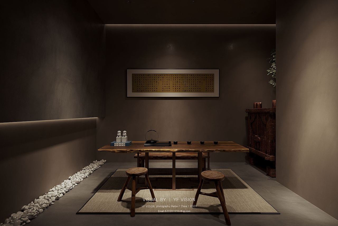 茶馆（图ZMjkzMzY3Njky） - 商业空间设计 - 站酷设计师YF秋山原创素材 - 站酷ZCOOL