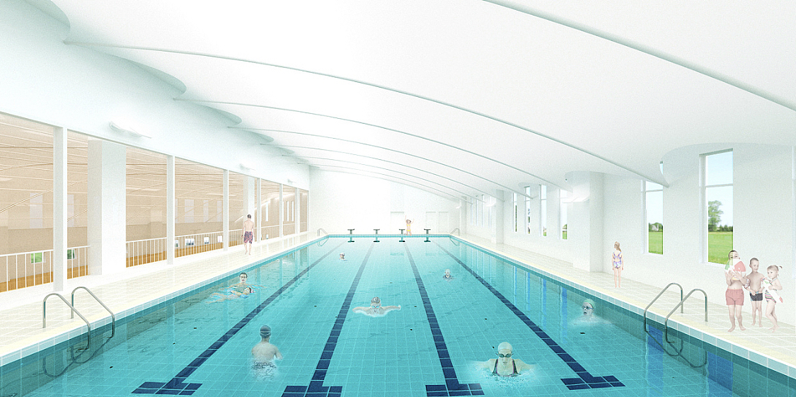 苏州世恒国际学校游泳馆改造（图ZMjk2NTM3OTgw） - 建筑设计 - 站酷设计师曲君博原创素材 - 站酷ZCOOL