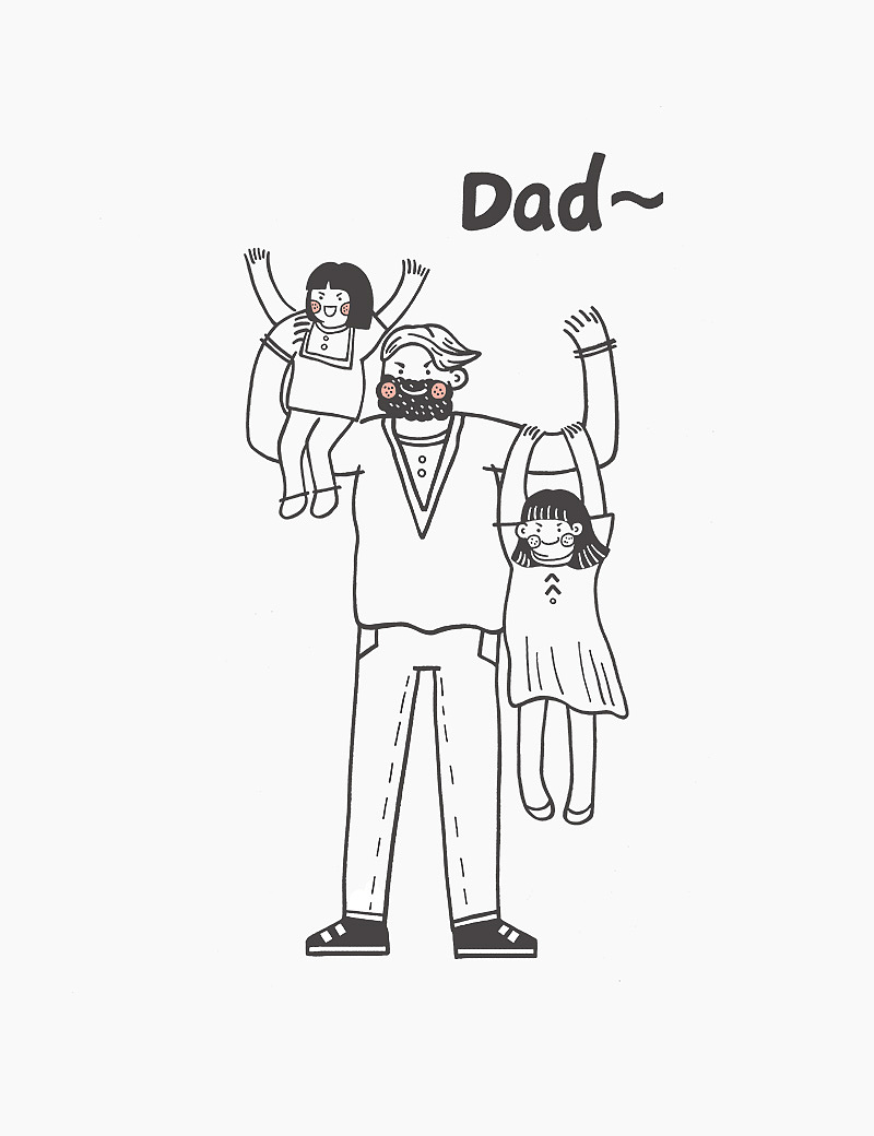 线条风格小插画（图ZMTQyNzM5NzEy） - 创作习作 - 站酷设计师咏子禾原创素材 - 站酷ZCOOL