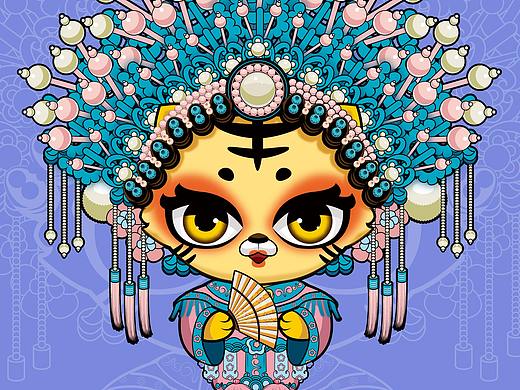 IP形象虎设计-取名就叫唬唬吧