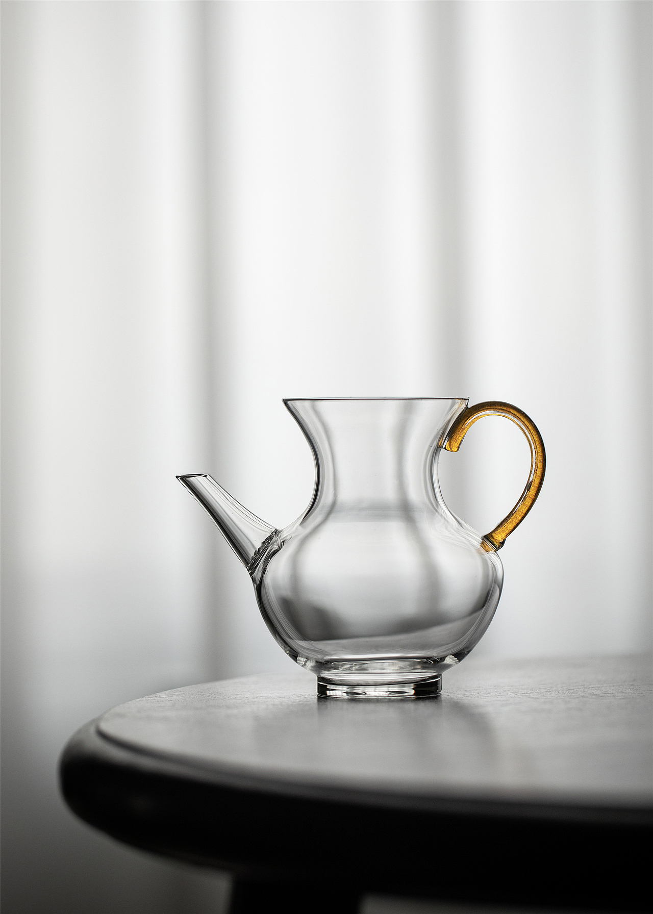 公道杯/带把手玻璃公/茶具茶道配件