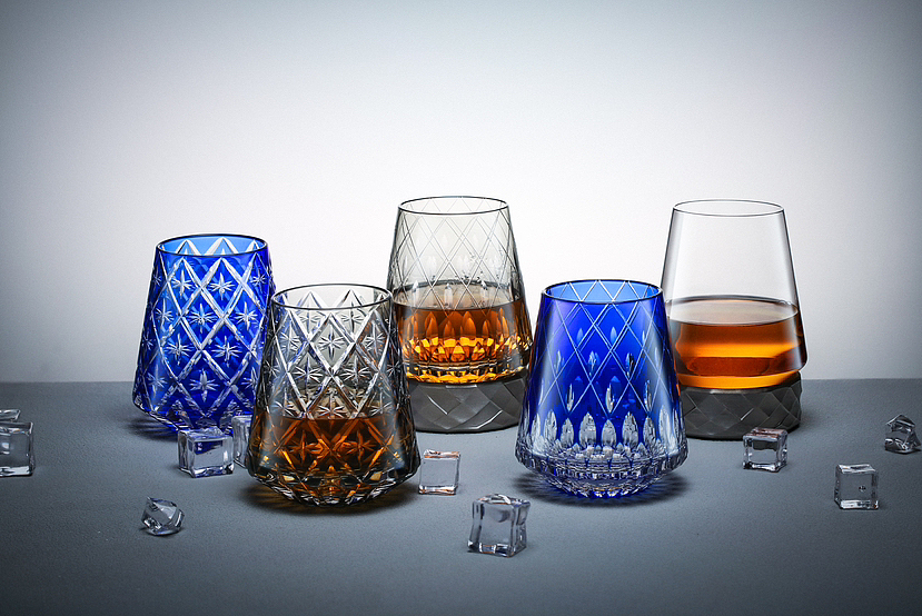 雪兰莪玻璃杯拍摄