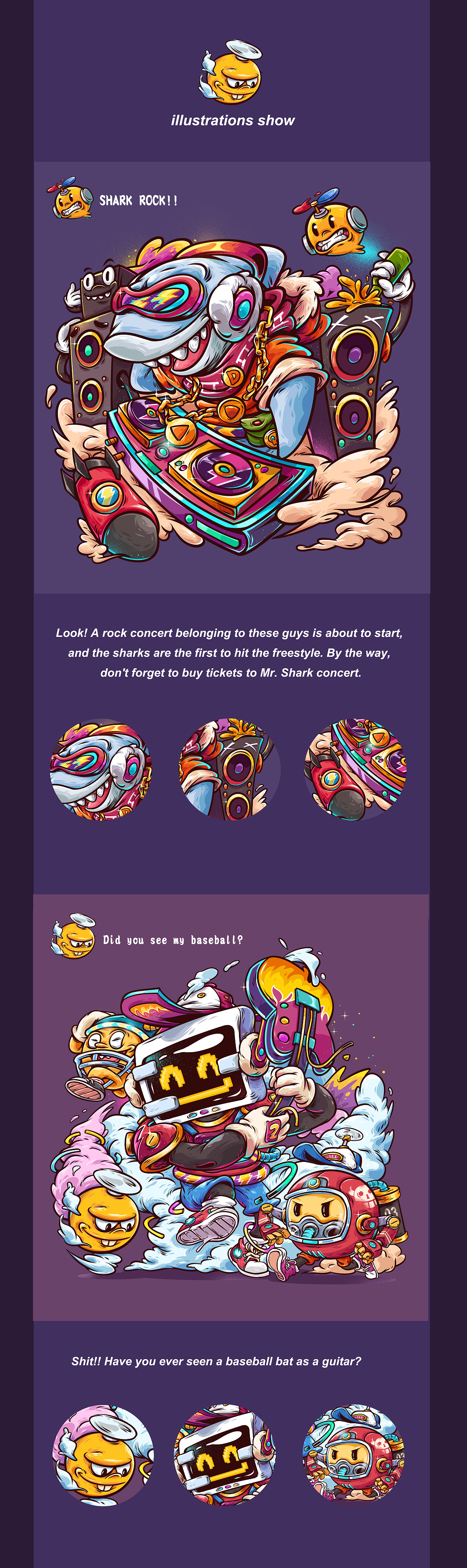 DOUYU UNIO-《ROCK WORLD！》（图ZMTI2ODk2Mjg4） - 商业插画 - 站酷设计师隋伟康原创素材 - 站酷ZCOOL