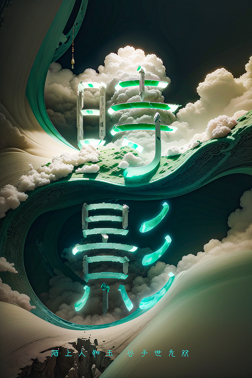 stable diffusion｜符号字体（第二弹）（图ZMzQ3NDIwODA0） - AI作品 - 站酷设计师汤哥哥哥哥哥原创素材 - 站酷ZCOOL