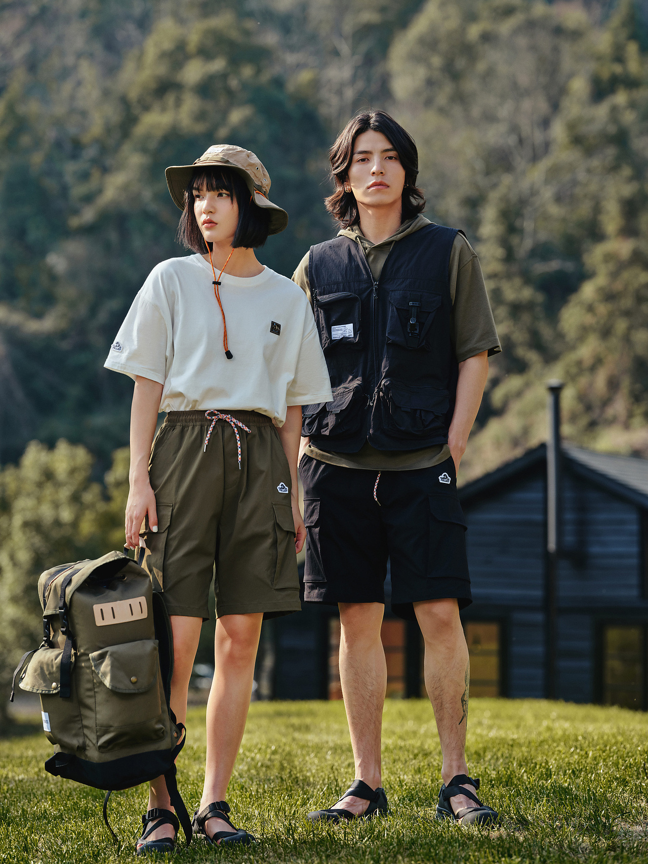 伯希和户外山系外景拍摄22SS山林外景