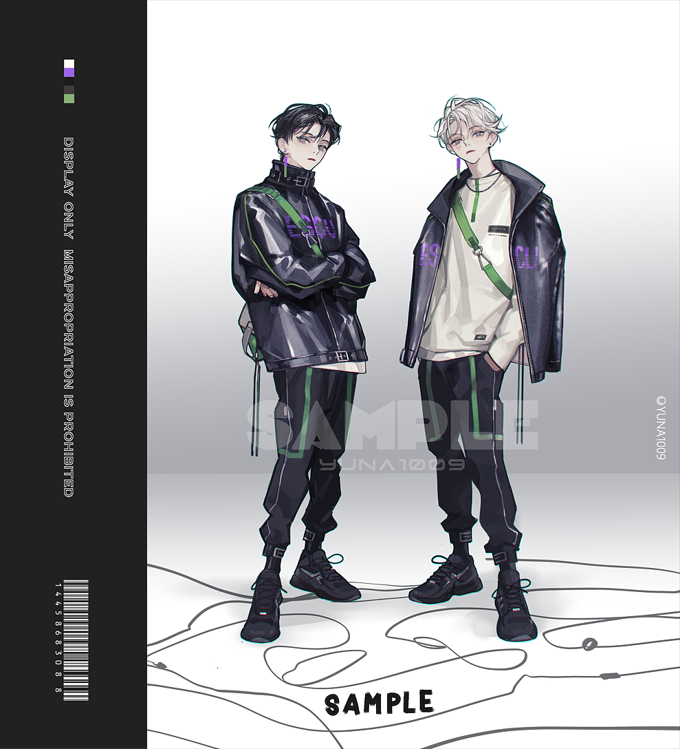 靚仔系列II（圖ZMzEwNjk5MzM2） - 創(chuàng)作習作 - 站酷設計師YUNA1009原創(chuàng)素材 - 站酷ZCOOL