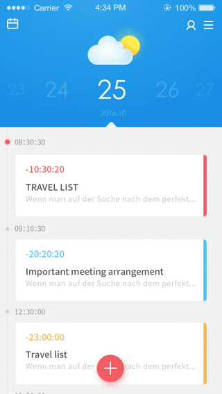 List（图ZNjkwODg0MDg=） - APP界面 - 站酷设计师Amoo阿毛原创素材 - 站酷ZCOOL