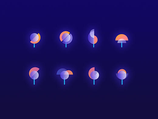 渐变icon