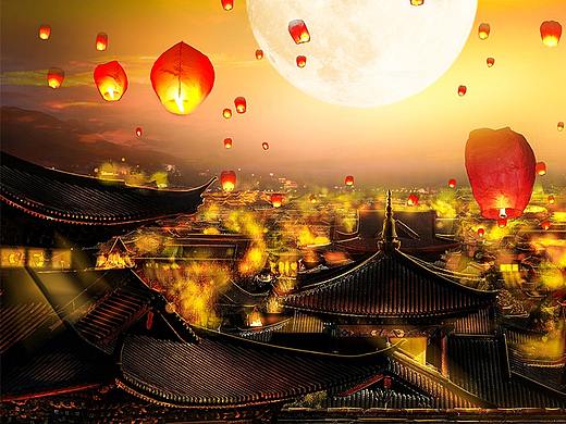 月圓（個(gè)人主頁(yè)-ZNTE2MTI2ODg=） - 海報(bào) - 站酷設(shè)計(jì)師娜邊原創(chuàng)素材 - 站酷ZCOOL