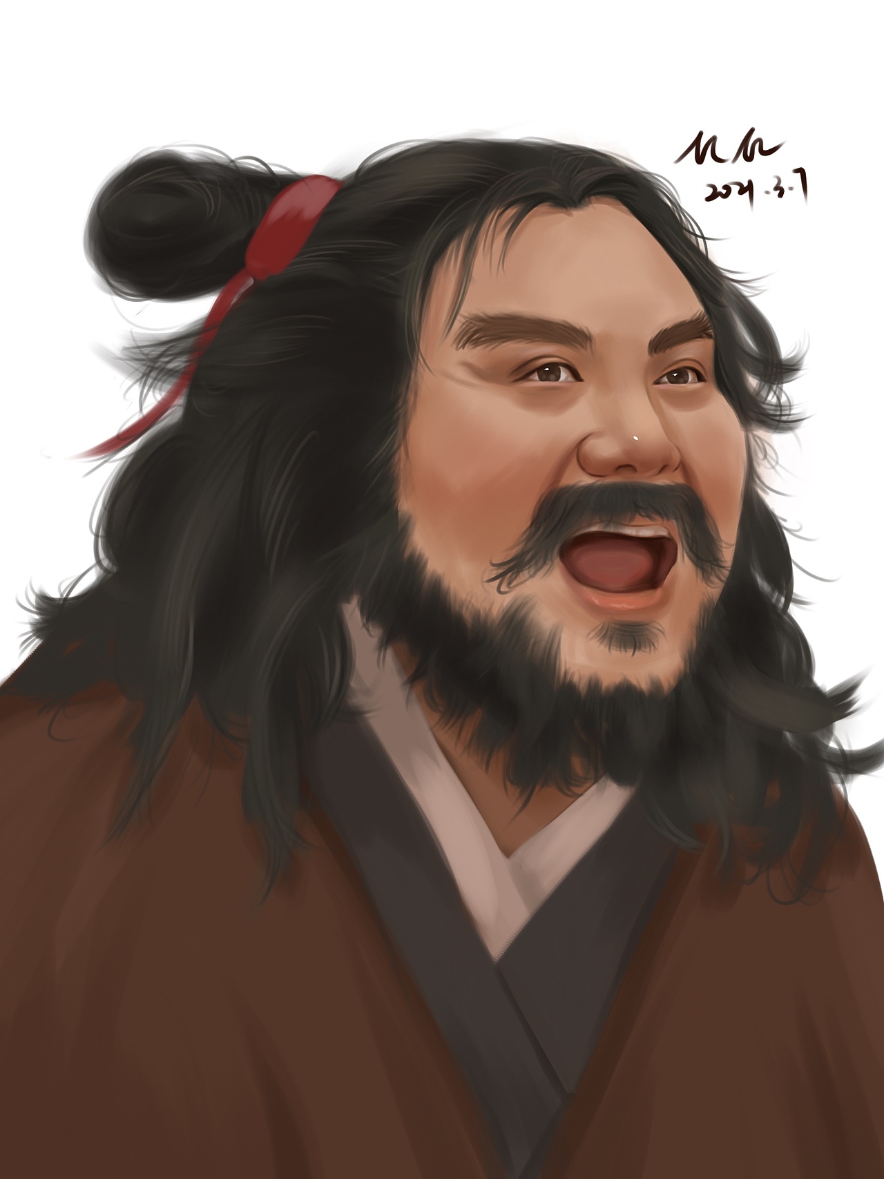 插画人物头像练习集合（图ZMjUyODgyMDM2） - 商业插画 - 站酷设计师火锅涮香菜原创素材 - 站酷ZCOOL