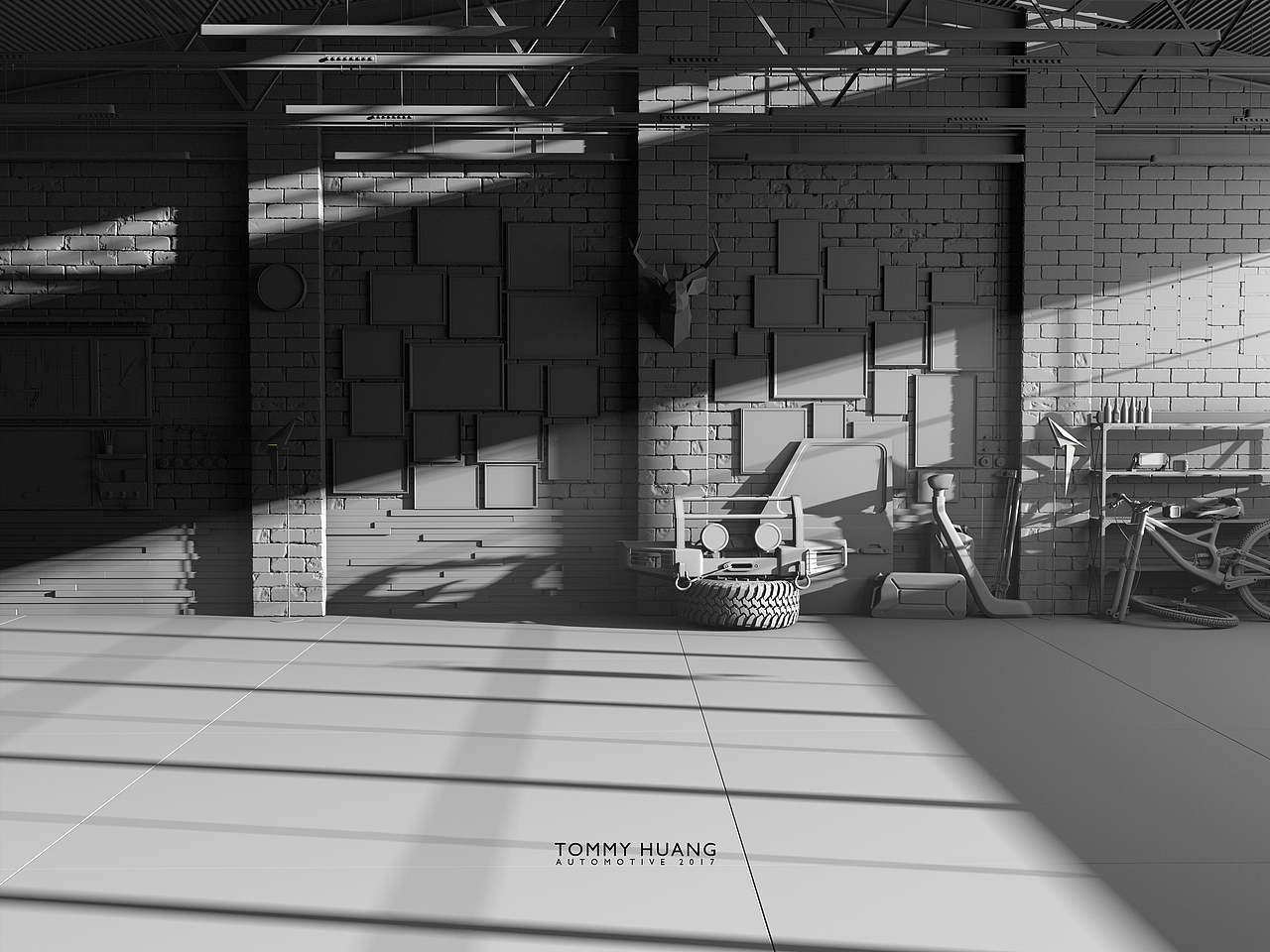 CGI Benz-G 65 Tommy Pickup（图ZOTE4OTU4NTY=） - 机械/交通 - 站酷设计师Tommy_林冲原创素材 - 站酷ZCOOL