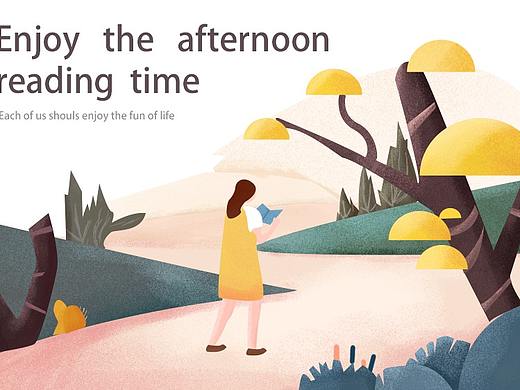 風(fēng)景插畫（個人主頁-ZMzU0NTQzMjA=） - 創(chuàng)作習(xí)作 - 站酷設(shè)計師小小h原創(chuàng)素材 - 站酷ZCOOL