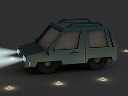 小汽车-C4D