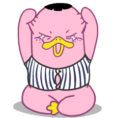 什么鸭形象的动作制作