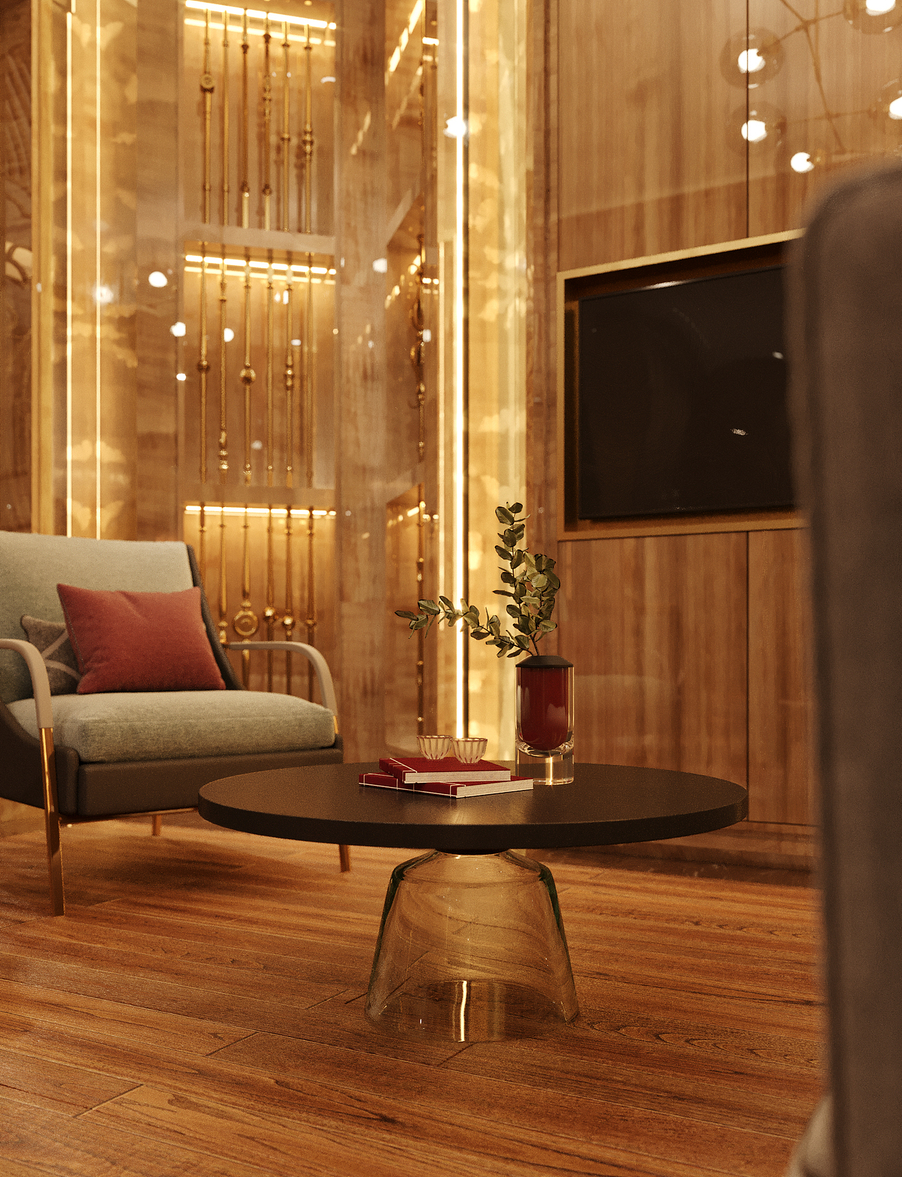 新中式展厅(开年红)