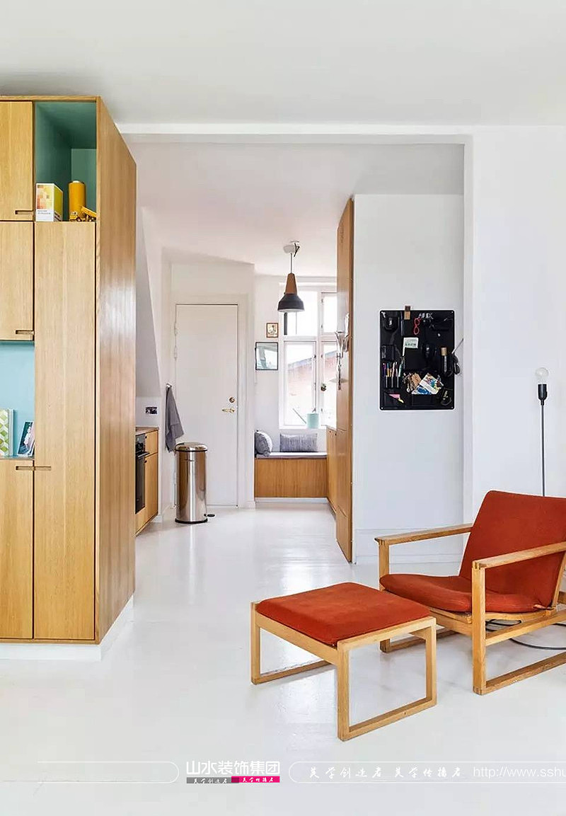 100㎡三居室,简约北欧融合精致法式风,怦然心动!