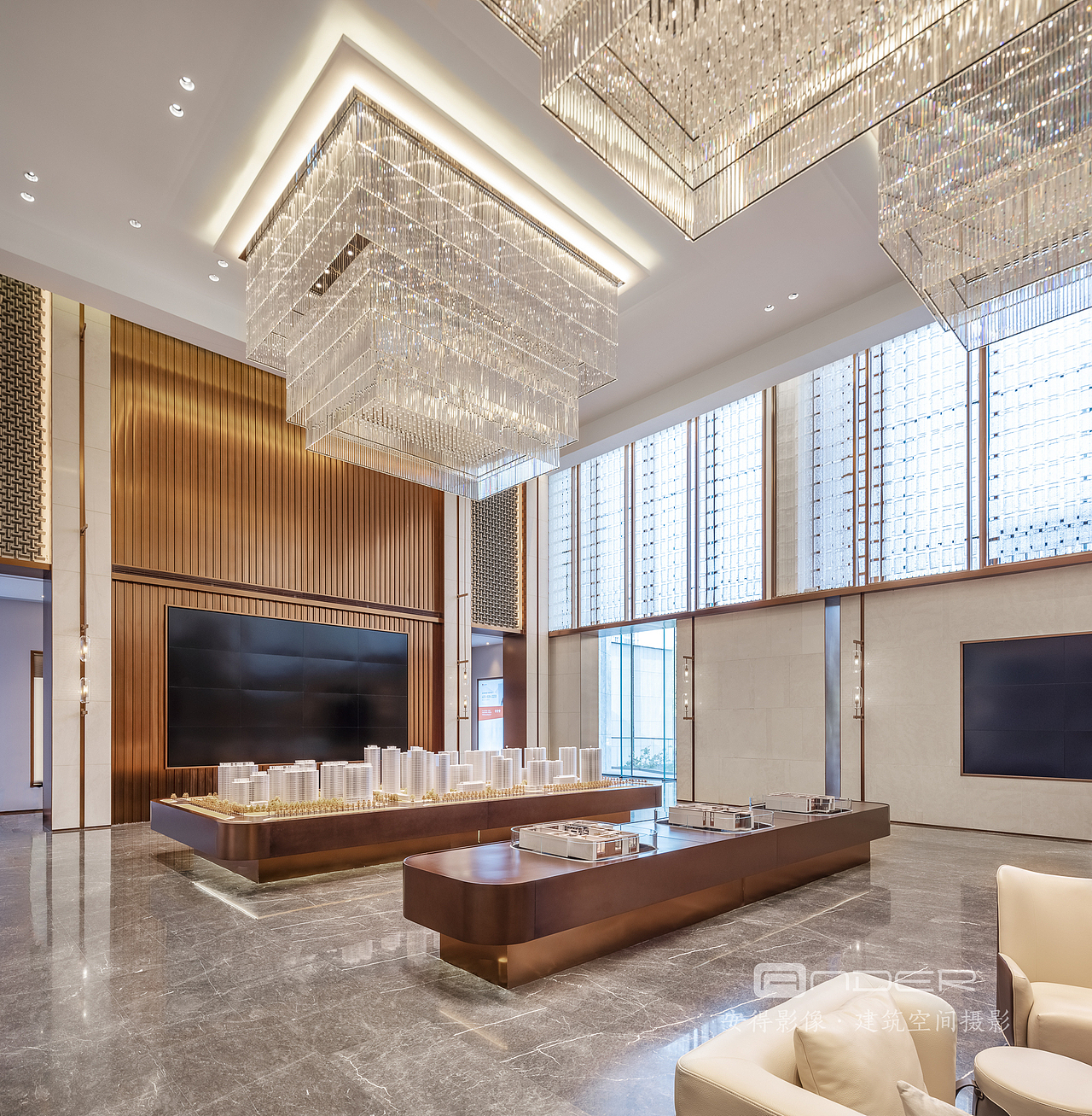 售楼处：金地卿云台太原售楼处（图ZMjY5MjcxNzQ4） - 建筑设计 - 站酷设计师AnderMedia原创素材 - 站酷ZCOOL