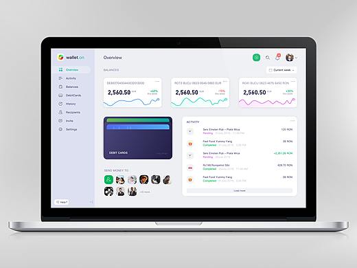 WALLET后台管理系统REdesign