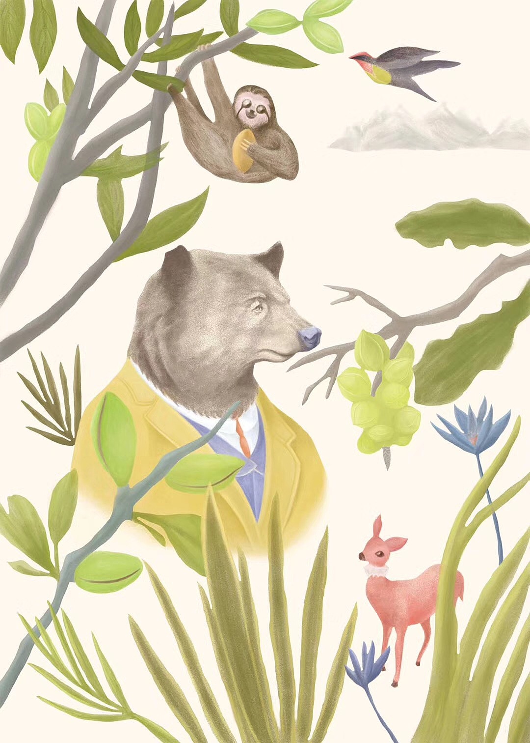 2018.08-2018.10 板绘习作（图ZMTM4NDIxODEy） - 创作习作 - 站酷设计师徐若木原创素材 - 站酷ZCOOL