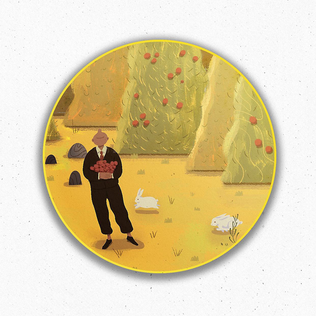 黄油二十四节气 X 寒露 全景VR插画