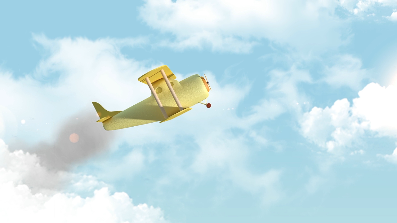 小飞机动画短片