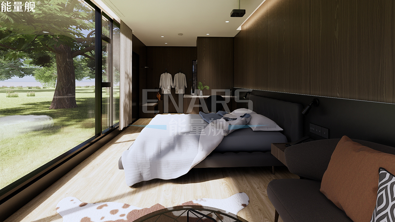 不住公寓,住可移动太空舱高颜值民宿房屋能量舰