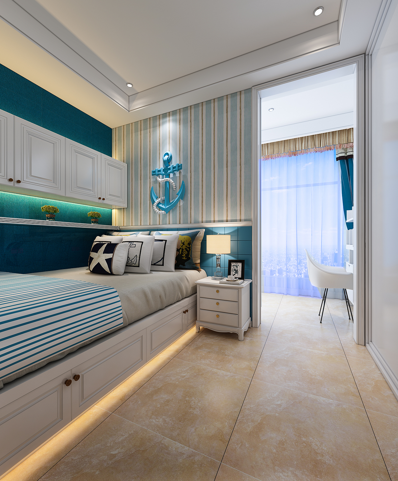 1992效果图-田园风格效果图案例