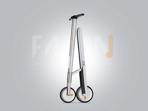 FAN双用电动滑板折叠车
