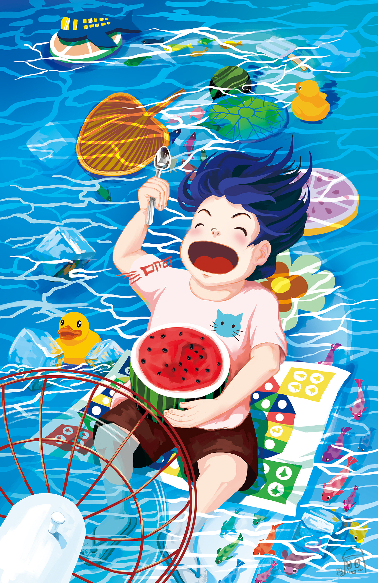 2020上半年前作品总结|插画|创作习作|一粒饭fannie_原创作品-站酷