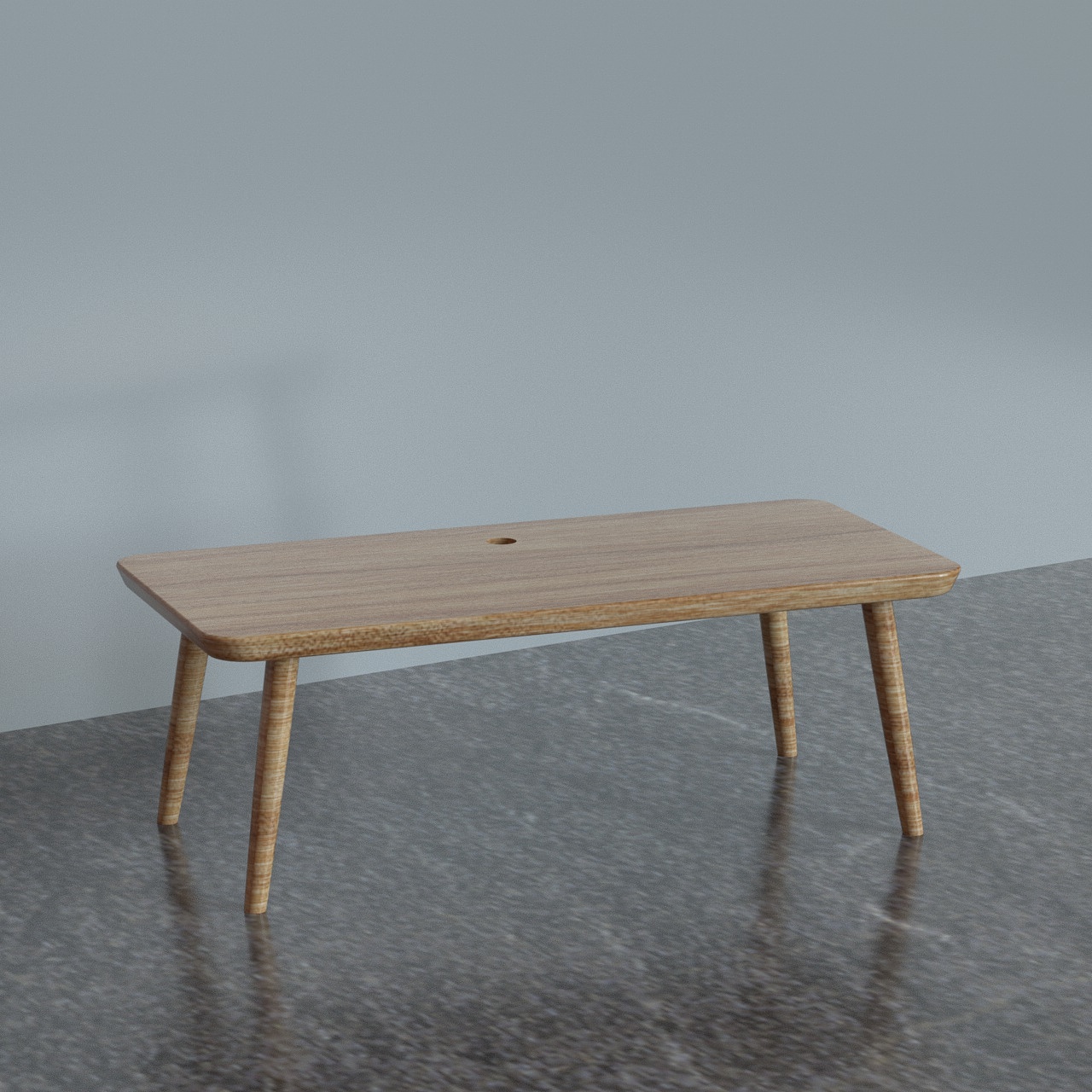 c4d桌子建模练习