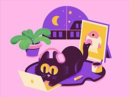 回顾我的2020矢量插画学习之路