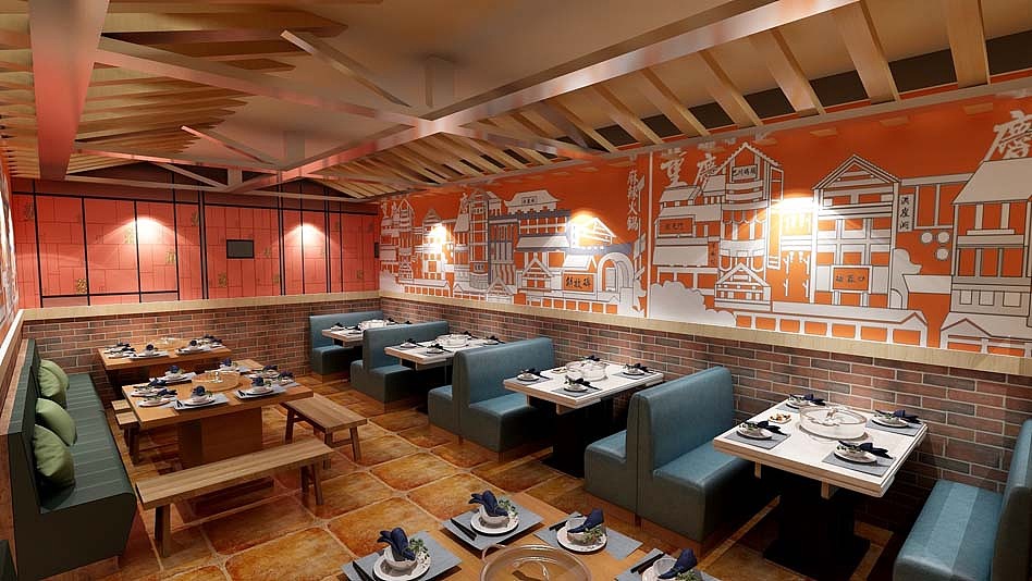 云南餐厅设计装修