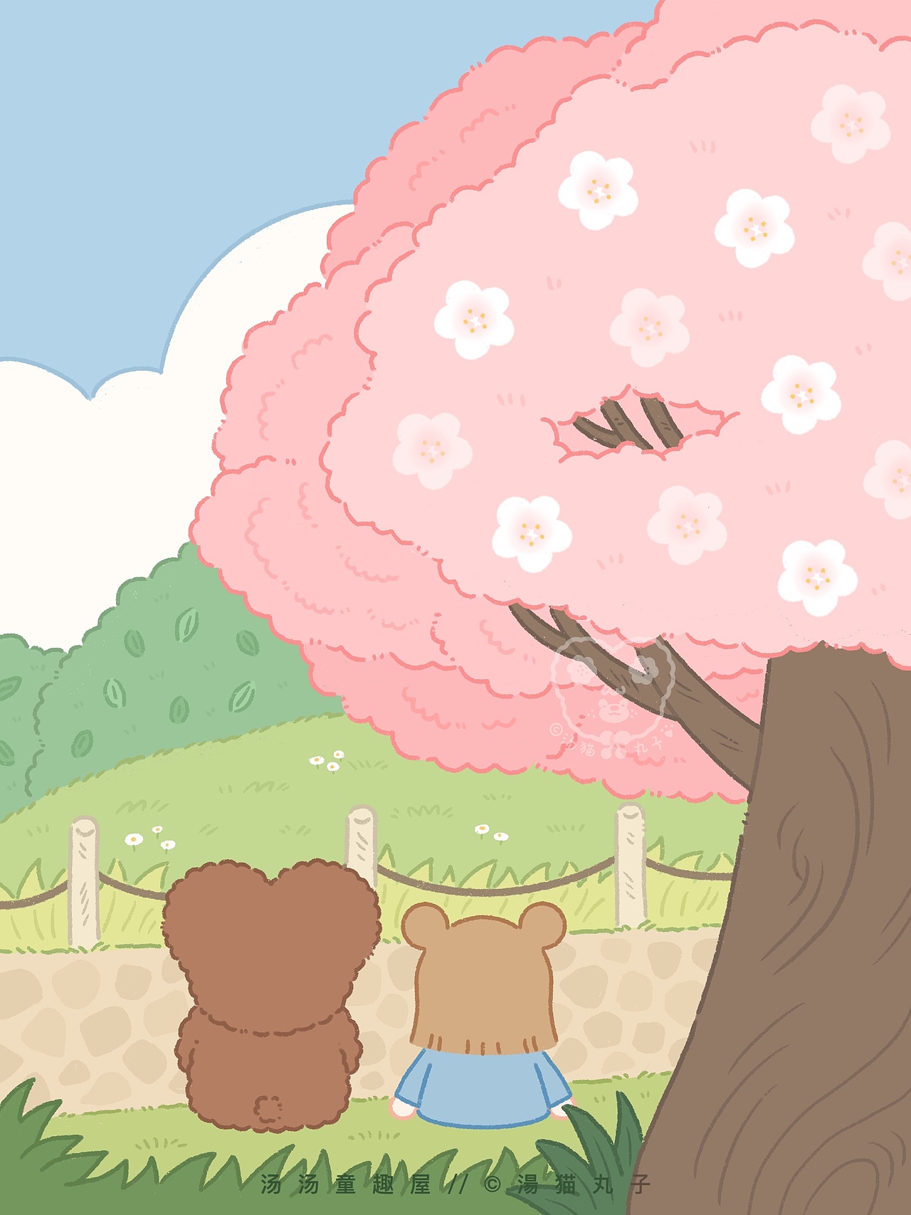 《春日浪漫》系列（图ZMjU1MzQwNDUy） - 创作习作 - 站酷设计师湯猫丸子原创素材 - 站酷ZCOOL