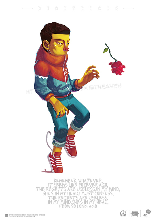 Heartbreak（图ZODQ5NzYxNg==） - 艺术插画 - 站酷设计师MistWalker原创素材 - 站酷ZCOOL