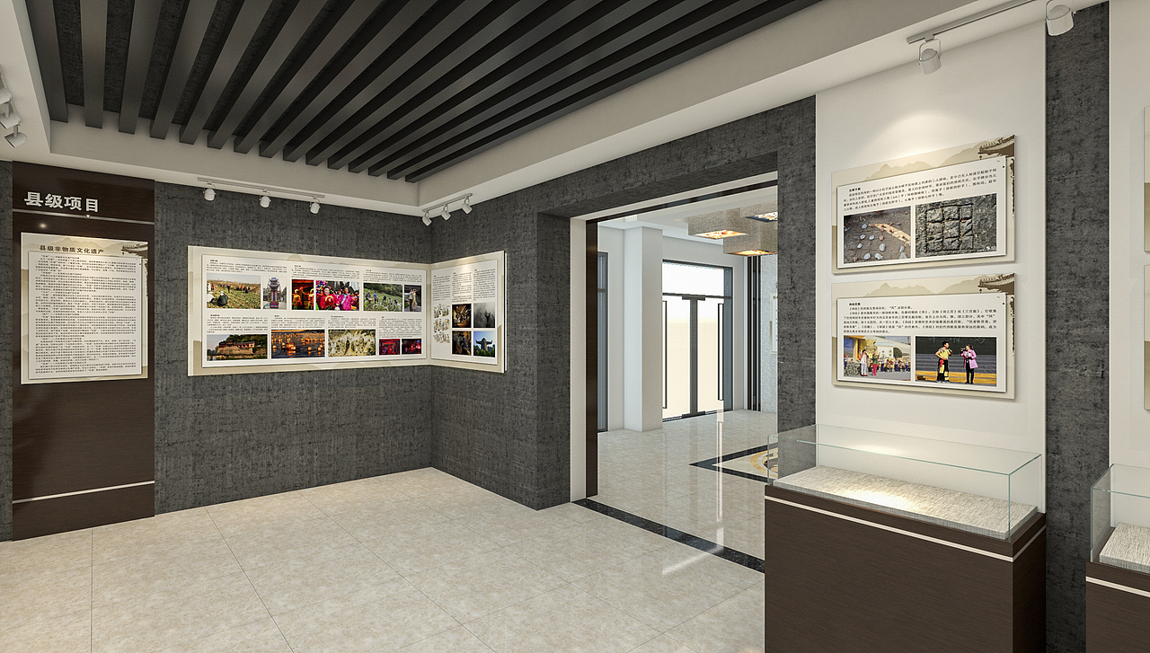 非物质文化遗产展厅（图ZMTM4MjA2MDgw） - 建筑/空间 - 站酷设计师chinafeel原创素材 - 站酷ZCOOL