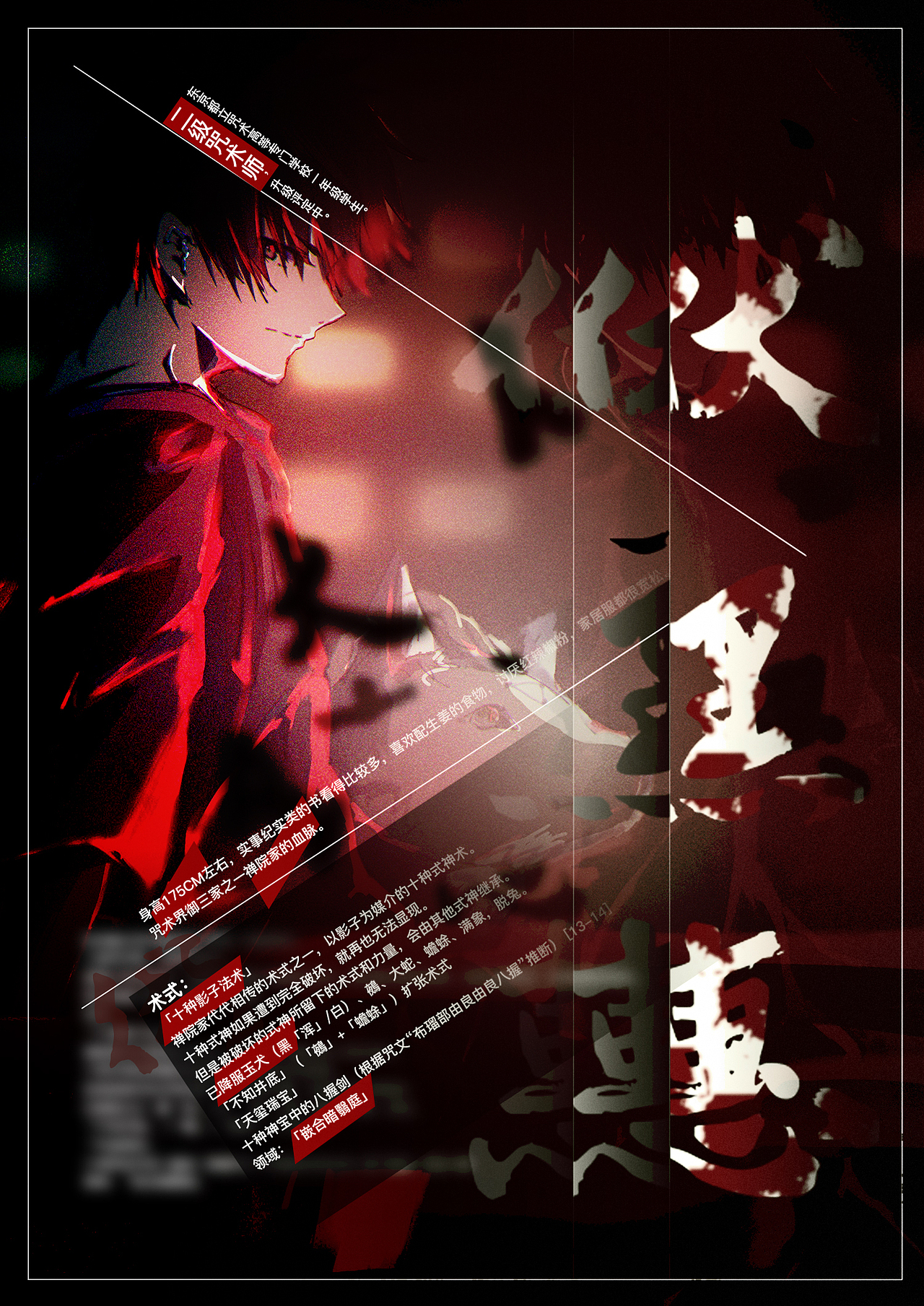 动漫角色海报设计