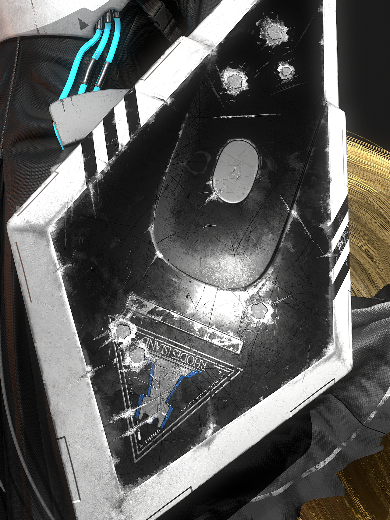 临光 明日方舟同人3D模型 实时渲染（图ZMjEzNTUxMzY0） - 人物/生物 - 站酷设计师Aniraiden原创素材 - 站酷ZCOOL