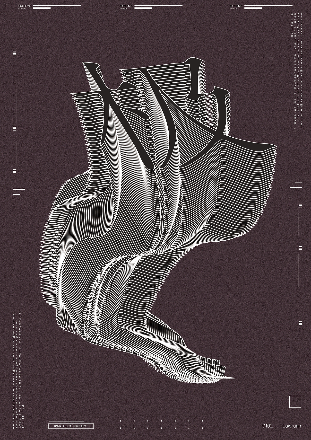 海报创作 | POSTER DESIGN | EXTREME（图ZMTg4NTUwNjAw） - 海报 - 站酷设计师lawruan原创素材 - 站酷ZCOOL