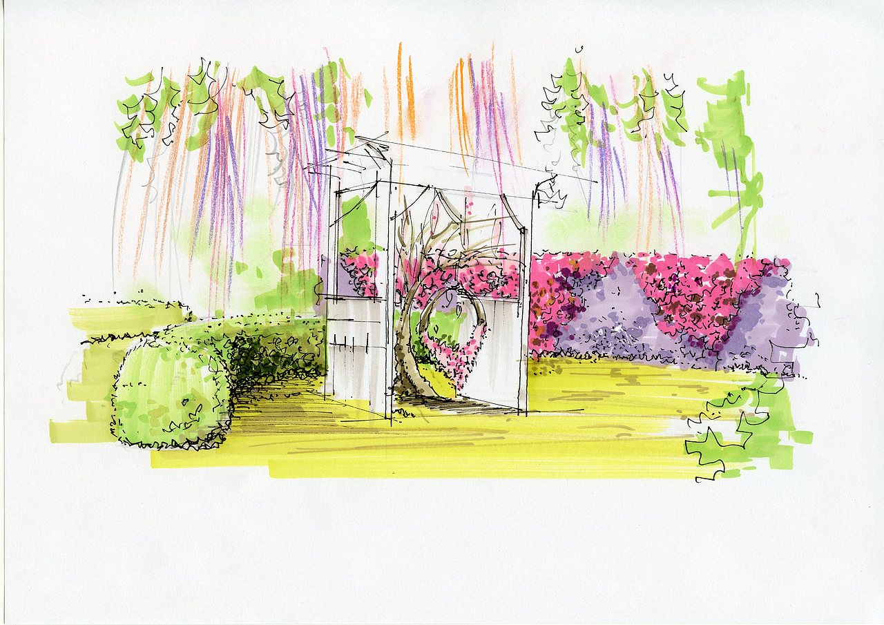 中山校园应召－马訢邦部分景观作品展示（图ZMjExNjE5Njg0） - 商业插画 - 站酷设计师DarkSuet原创素材 - 站酷ZCOOL
