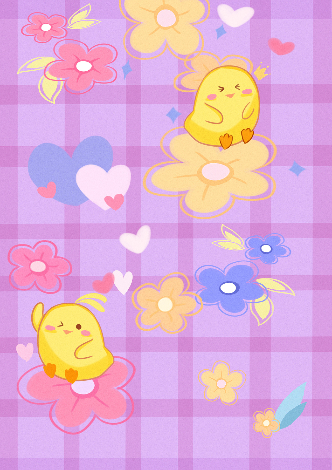 花卉壁纸包装系列（图ZMjk5MDUxNzgw） - 艺术插画 - 站酷设计师七月花鸣原创素材 - 站酷ZCOOL