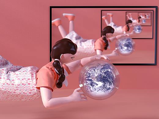 心有多大，世界就有多大（个人主页-ZNTcxMzM3Njg=） - 海报 - 站酷设计师阿德你好啊原创素材 - 站酷ZCOOL