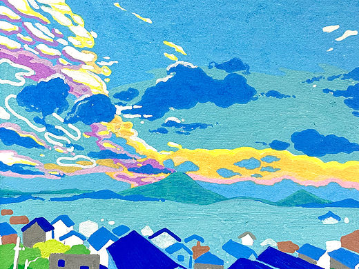《蓝色的房子》